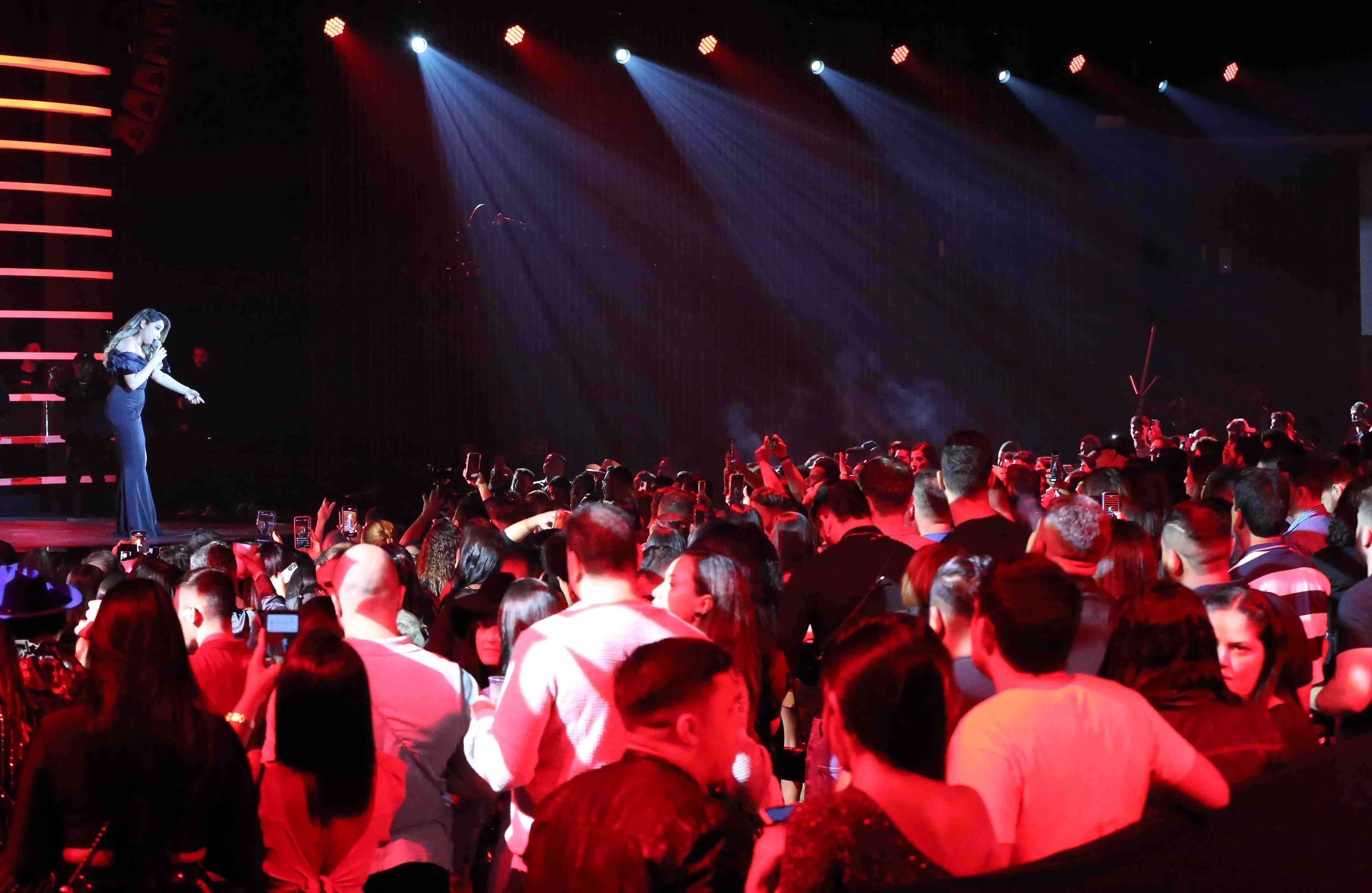 Cantora reuniu grande público em gravação