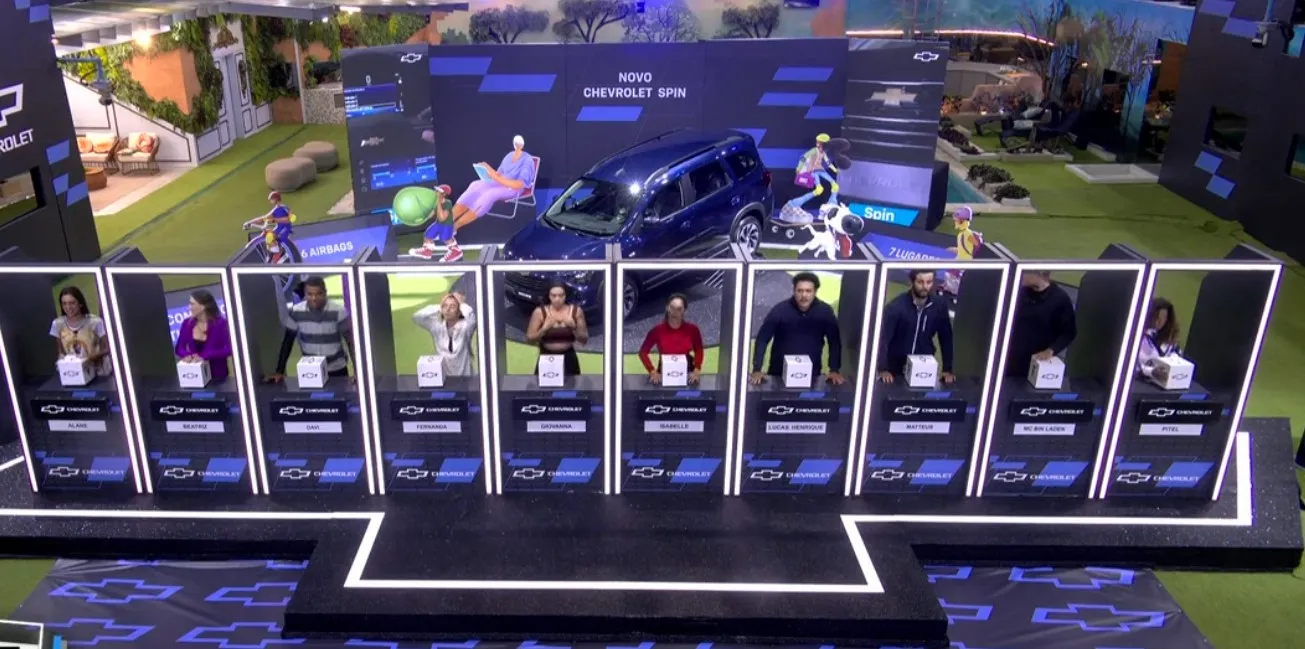 Todos os brothers participaram da dinâmica