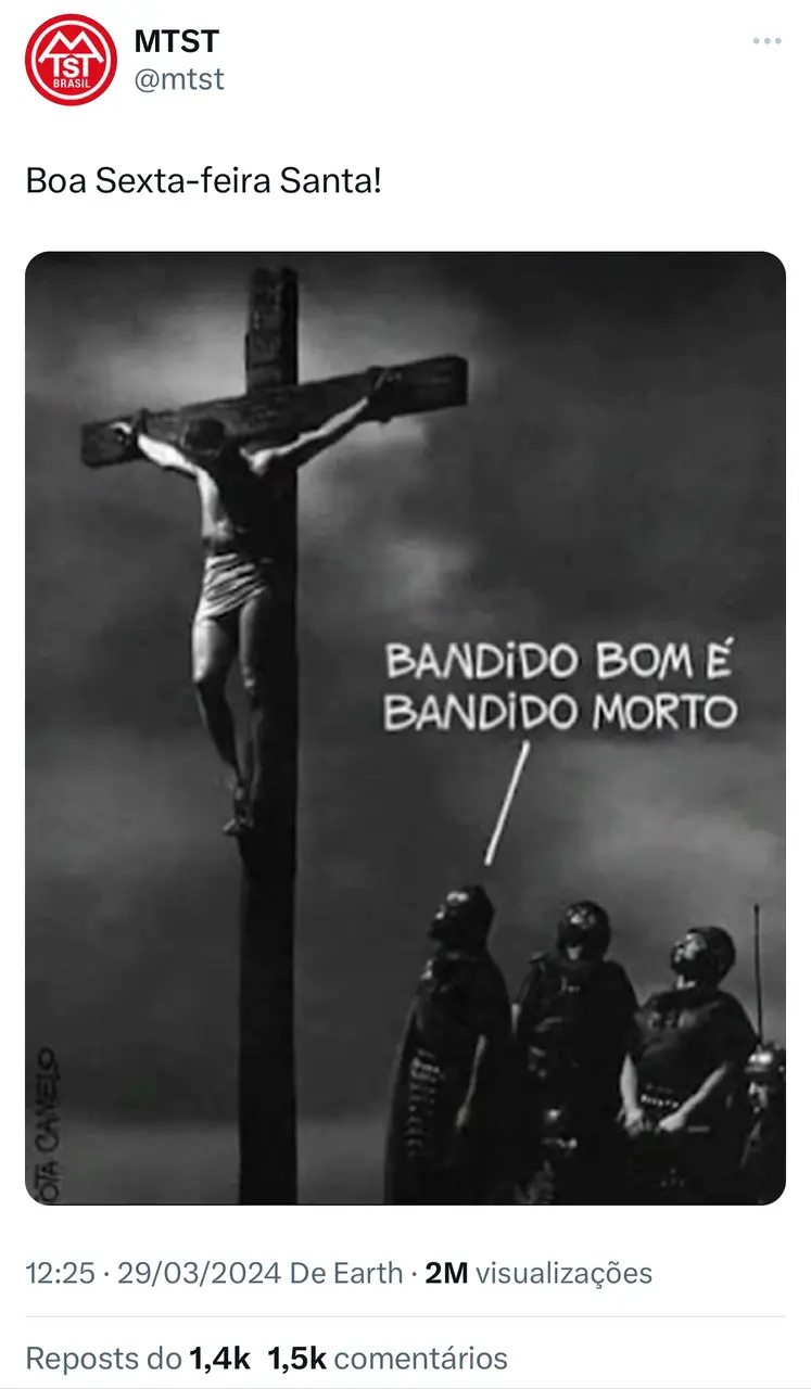 Publicação foi feita nesta sexta-feira (29)