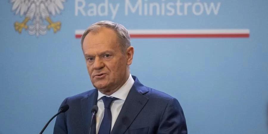 Donald Tusk em pronunciamento