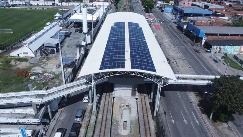 Painéis solares Metrofor