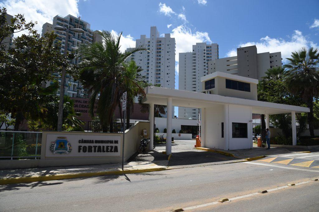 Fachada da Câmara de Fortaleza
