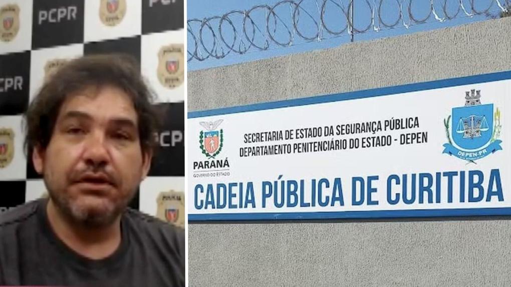 Raul Ferreira Pelegrin estava preso na Cadeia Pública de Curitiba