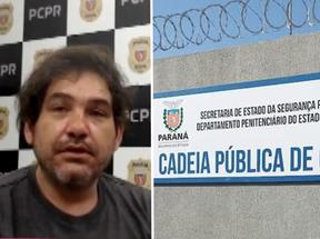 Raul Ferreira Pelegrin estava preso na Cadeia Pública de Curitiba
