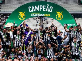 Ceará comemora título do Campeonato Cearense