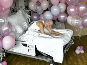 Fabiana Justus em tratamento contra leucemia