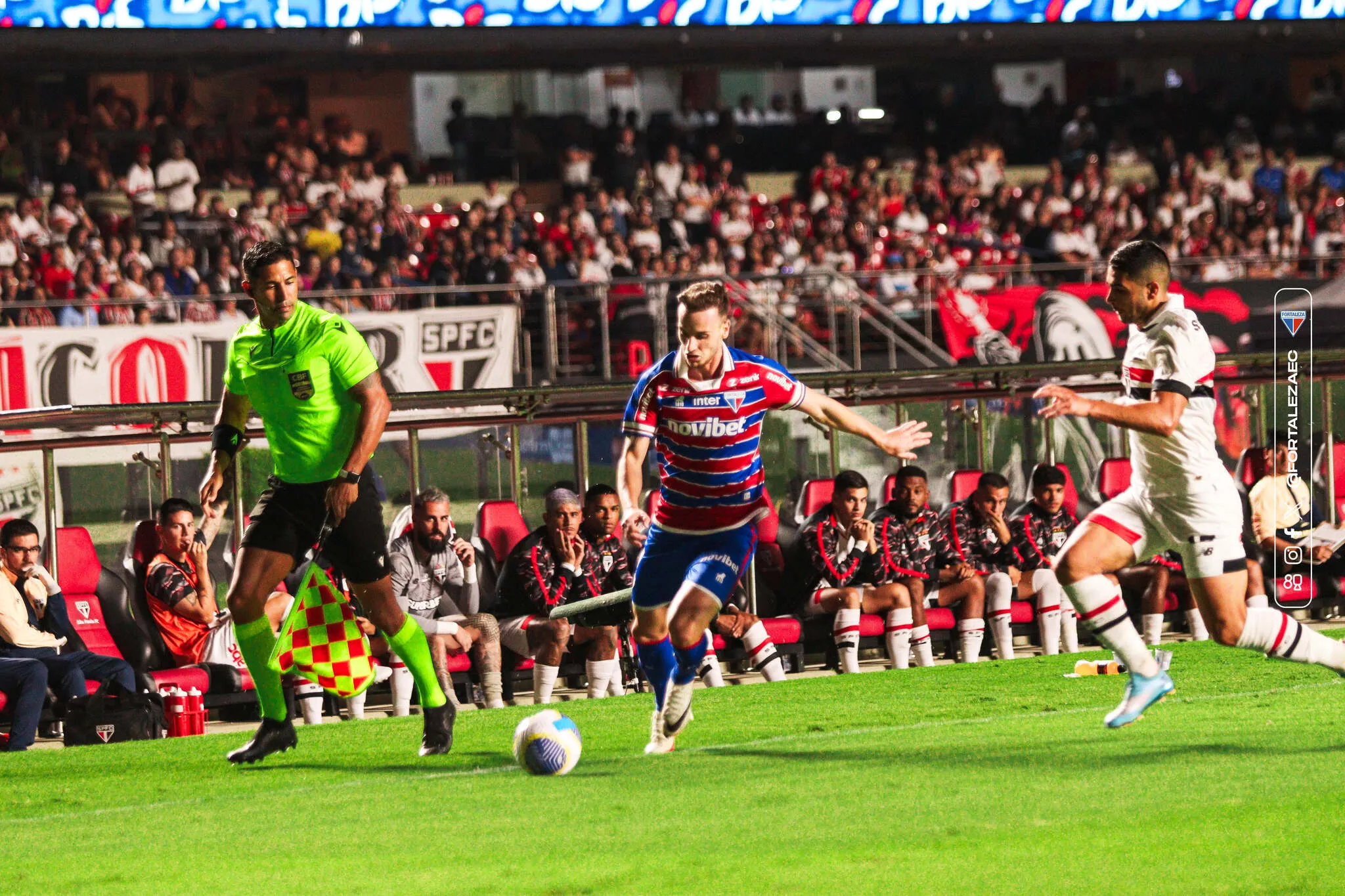 São Paulo e Fortaleza no Morumbis