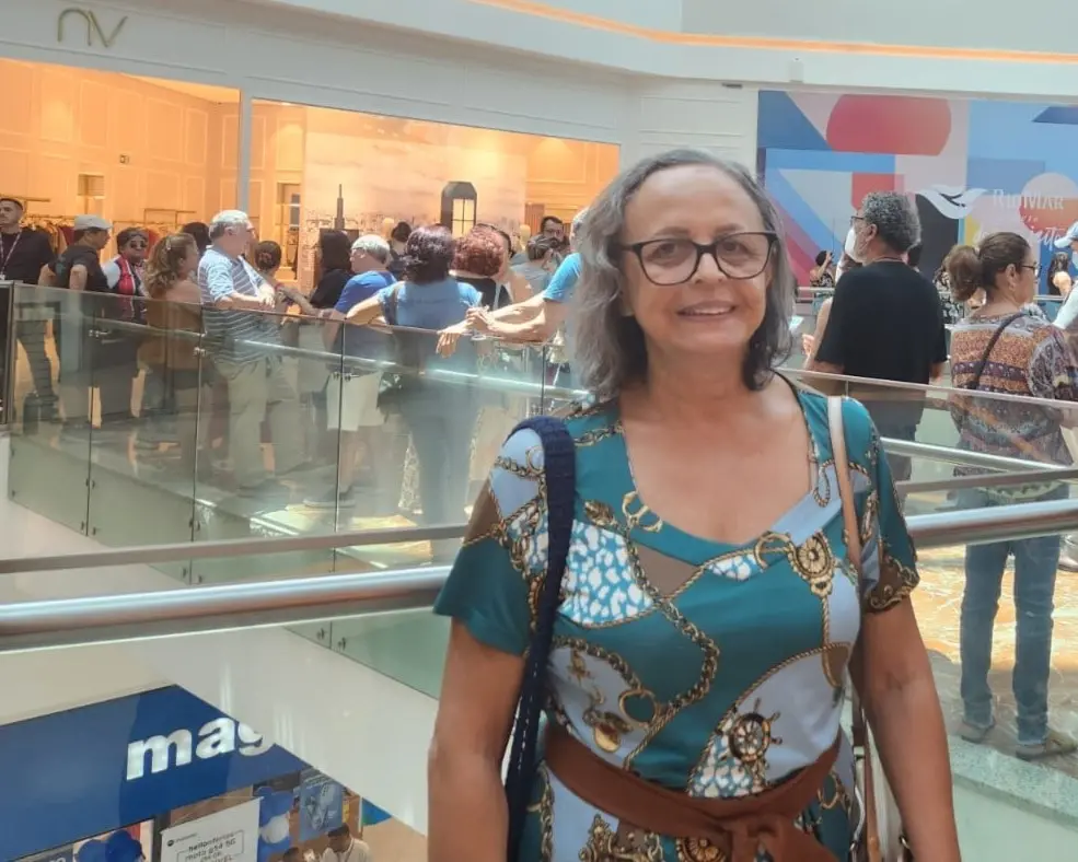 Solange não conseguiu ingressos em outras cidades e agora verá o show 