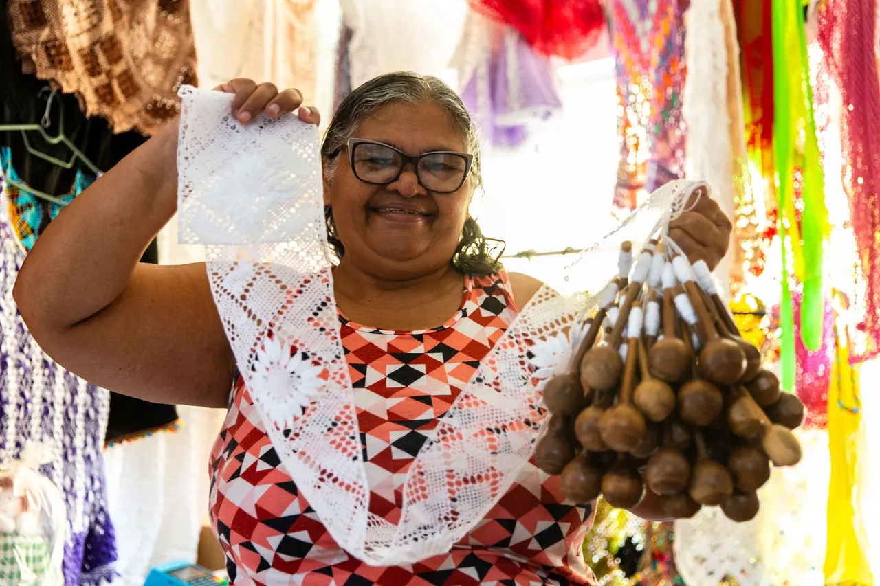 Mana rendeira Iguape Ceará Credi