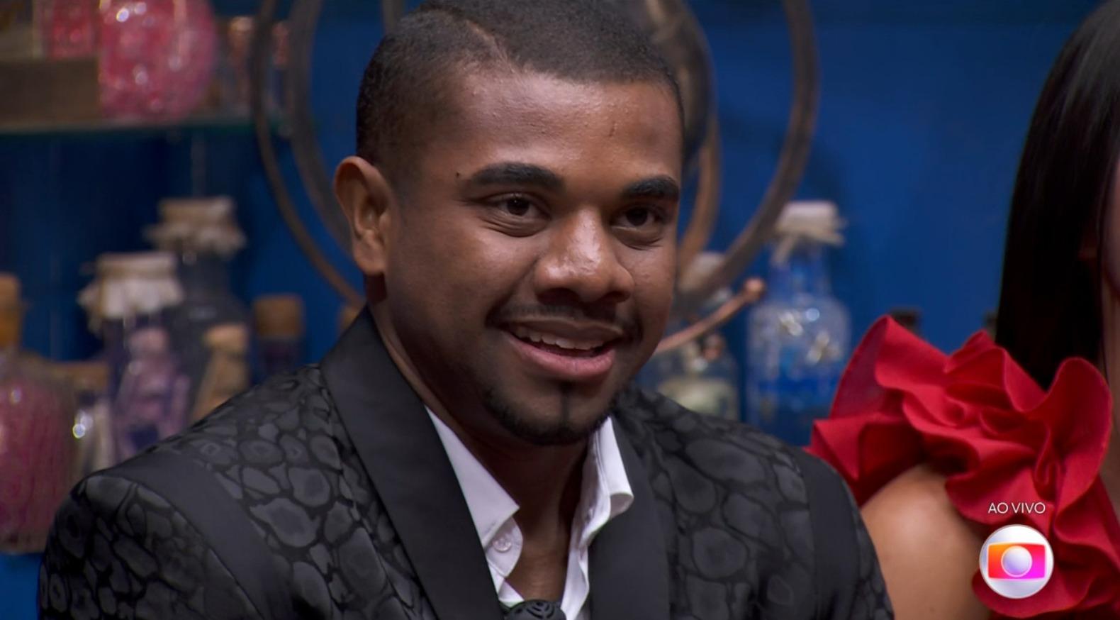 Foto do Davi durante a final do BBB 24