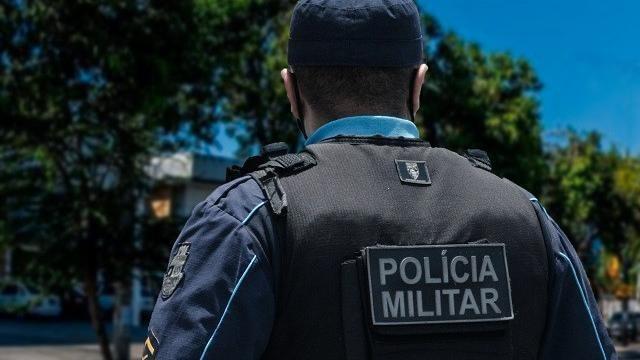 Foto de agente da Polícia Militar