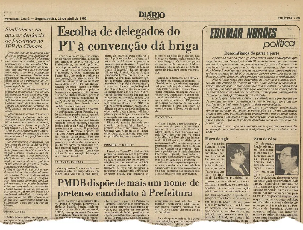 convenção PT