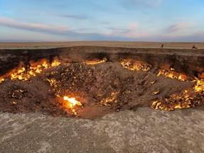 Cratera está em chamas há mais de 50 anos no Turcomenistão