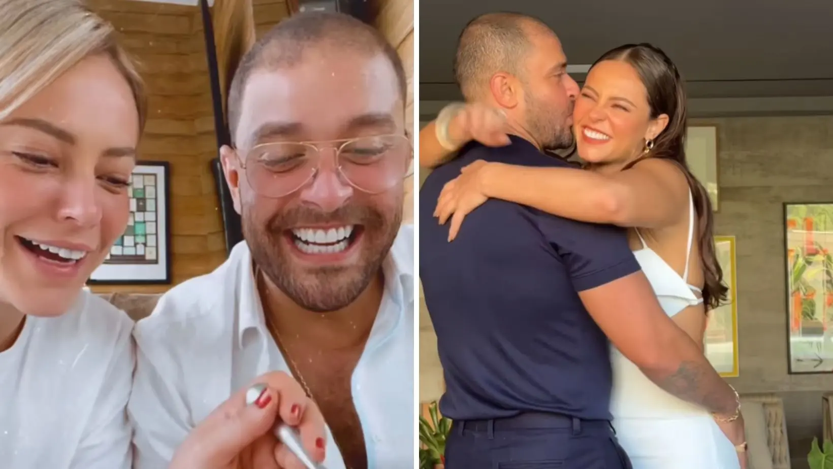 Imagem da notícia: Paolla Oliveira homenageia Diogo Nogueira no aniversário do cantor; veja vídeo