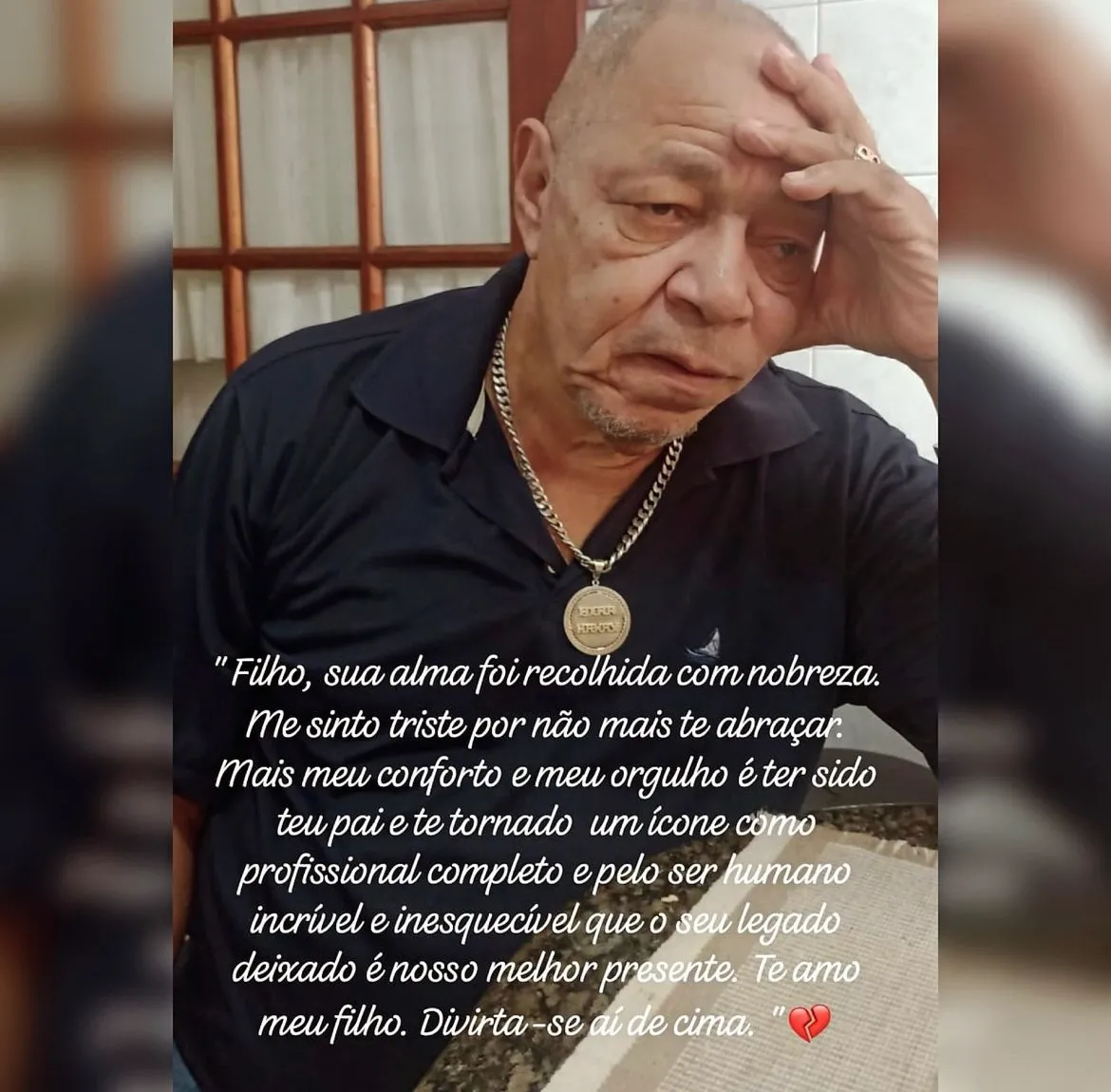 Bira Haway postou texto emocionado sobre o filho