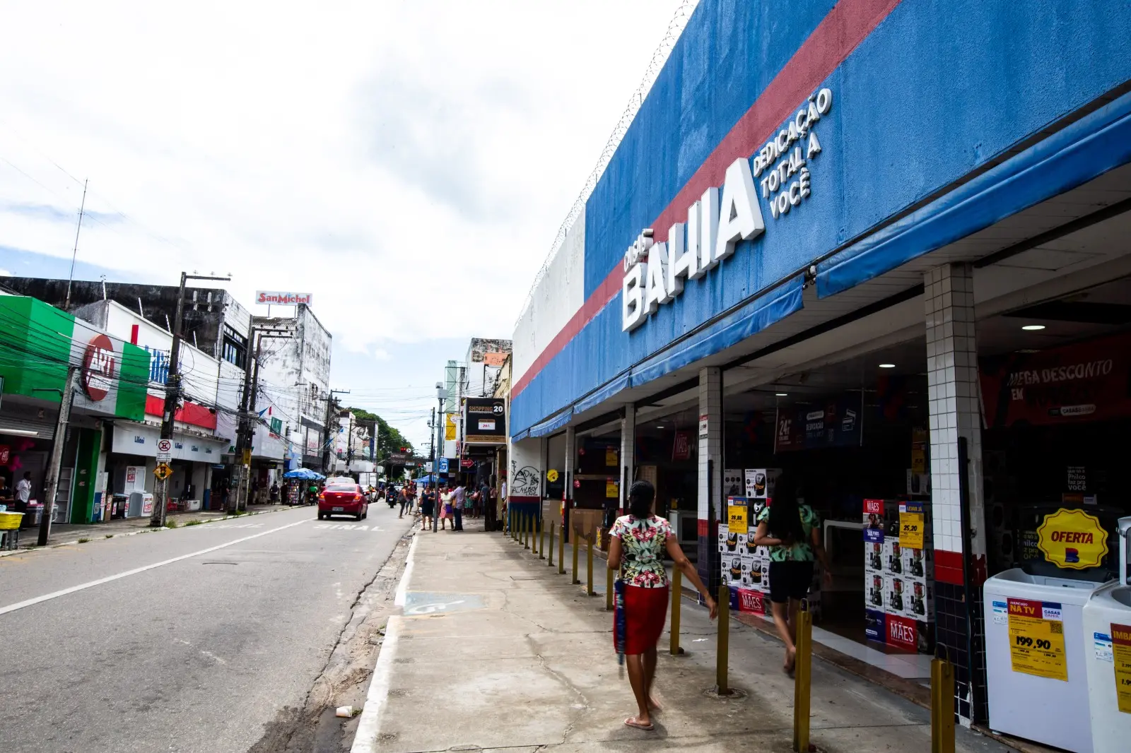 Loja das Casas Bahia no Centro de Fortaleza