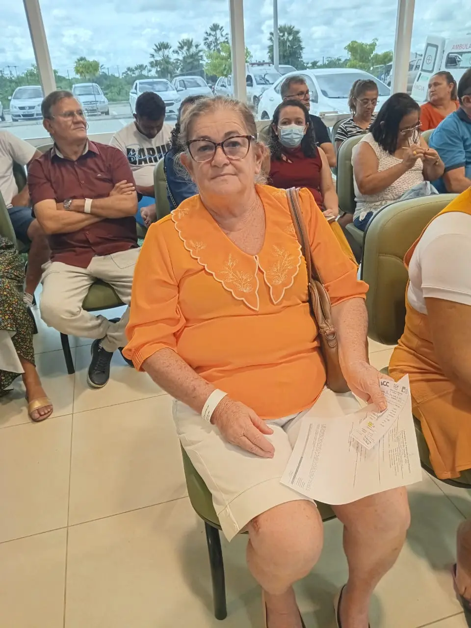 Aposentada Maria das Graças de Oliveira Lima