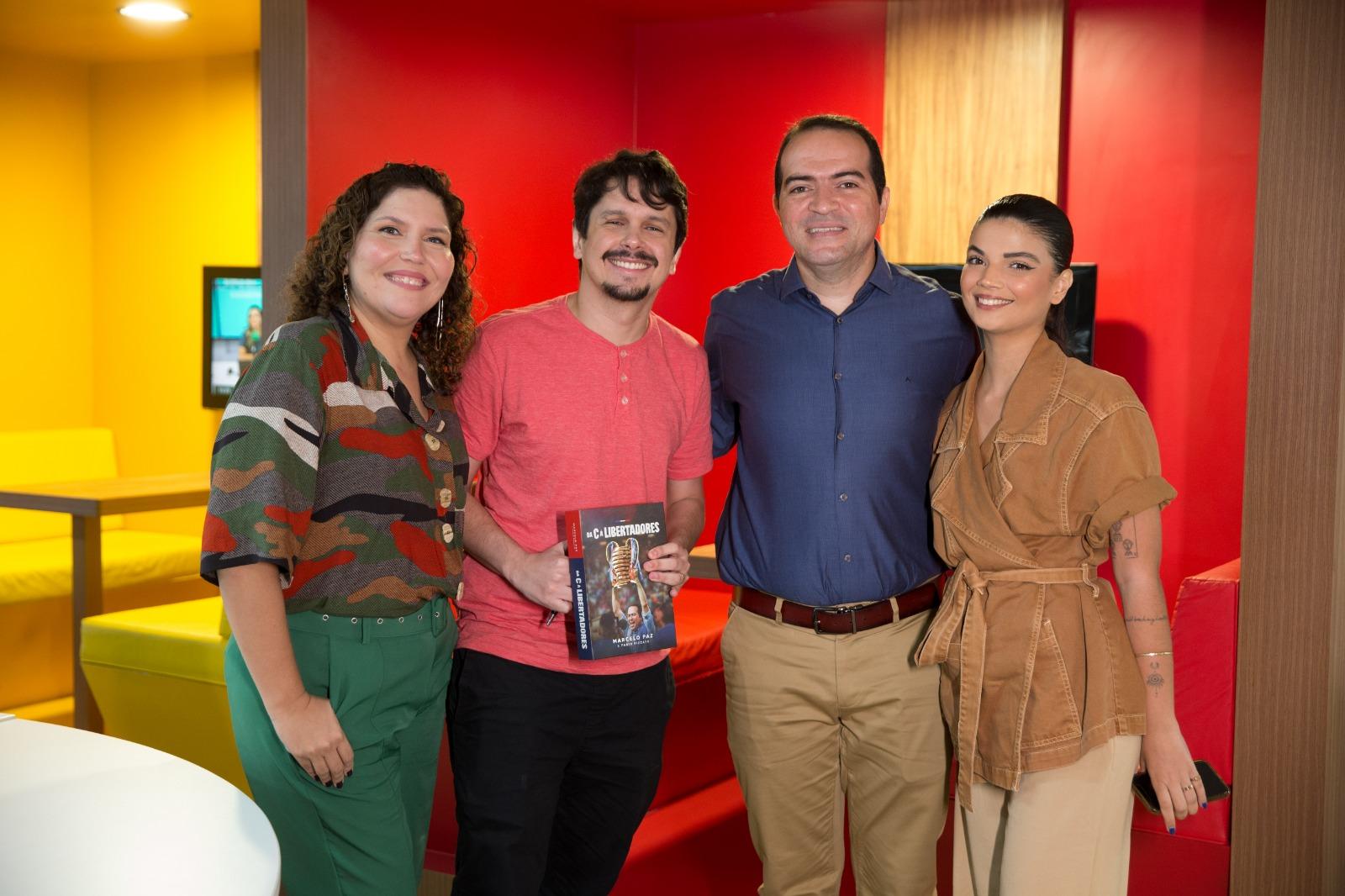 Marcelo Paz, Karine Zaranza, Alan Barros e Martha Negreiros