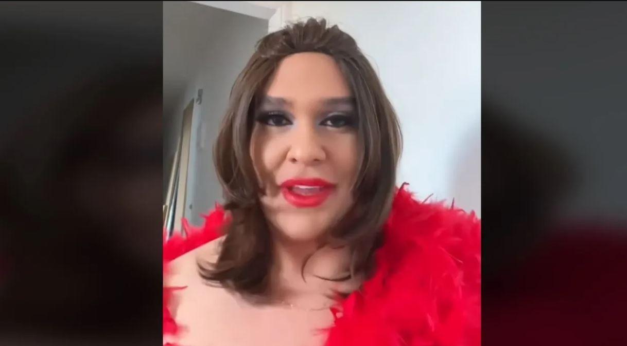 ex-deputado george santos como drag queen