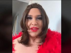 ex-deputado george santos como drag queen