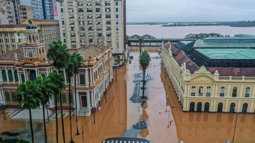 O governo contabiliza 265 municípios afetados pelas fortes chuvas
