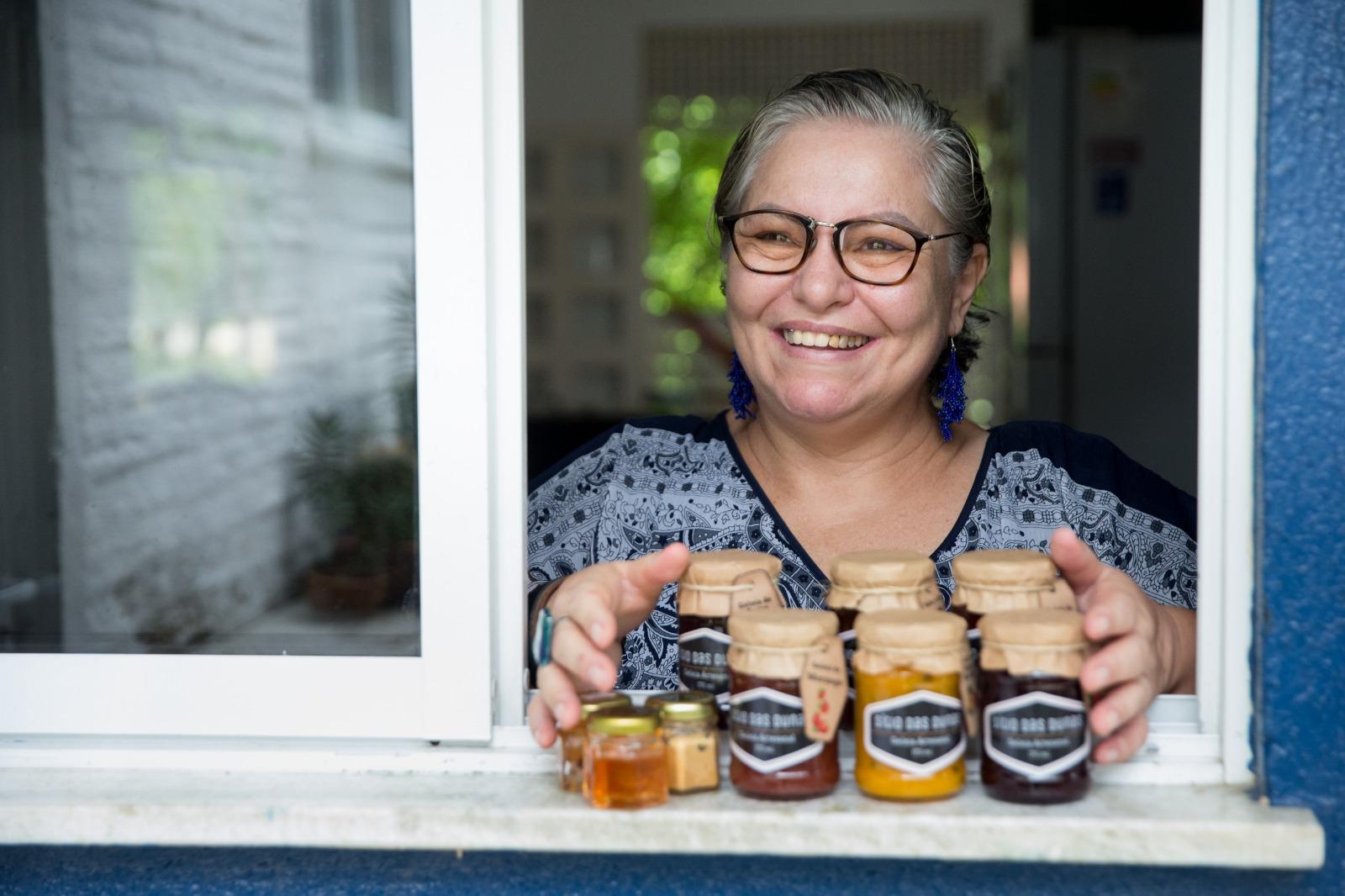 Sítio Dunas geleias de frutas Caucaia microcrédito orientado Cíntia Gamarra