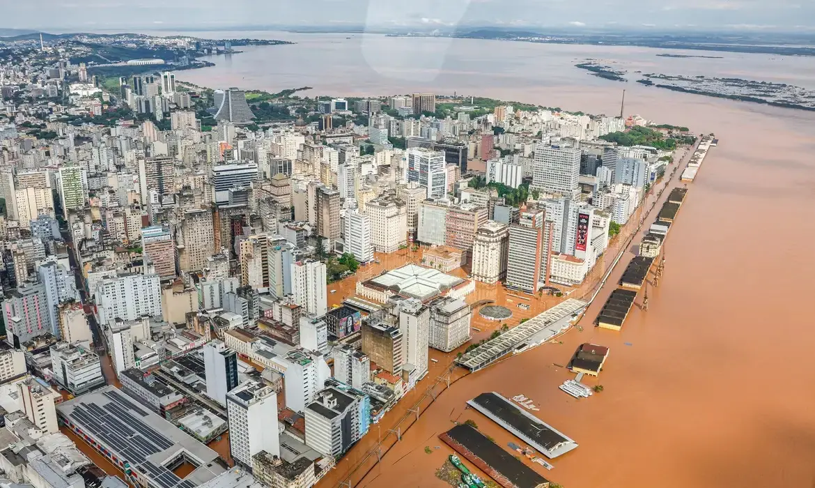 Porto Alegre inundada