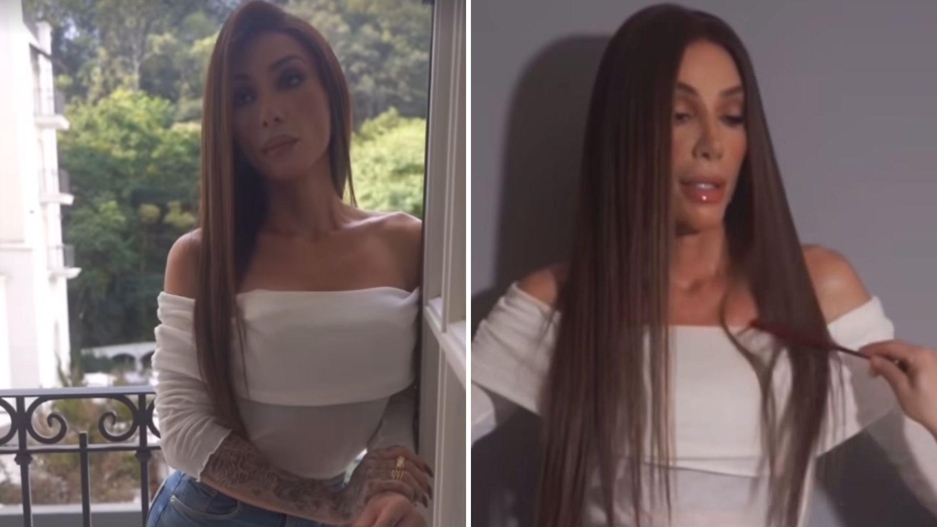 Maya Massafera divulgou novas fotos do ensaio após transição de gênero