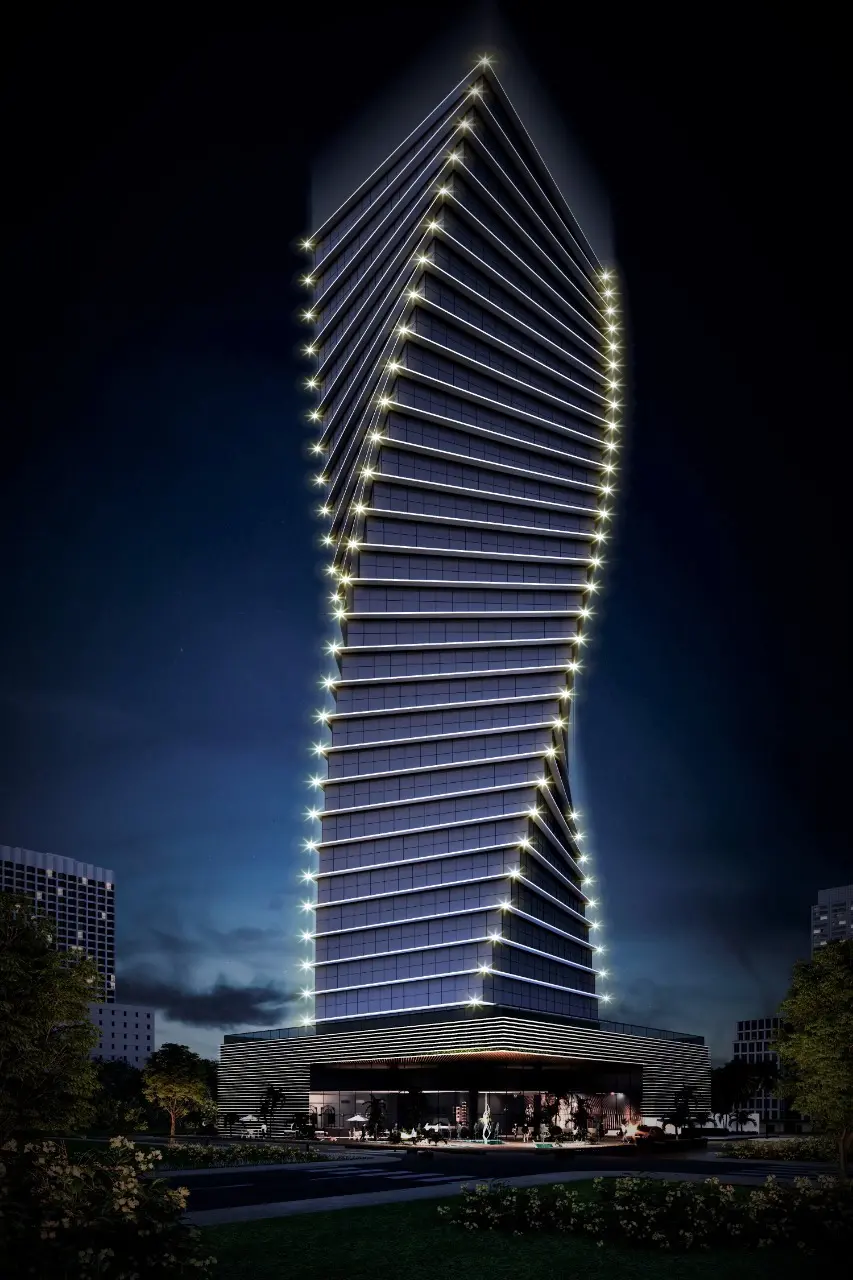 Prédio torcido Fortaleza HB Square