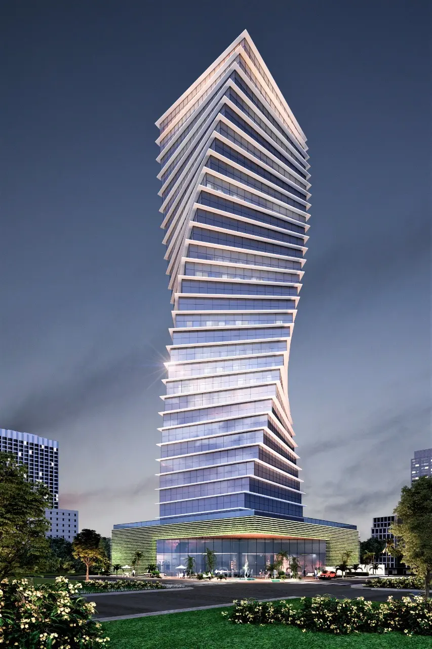 Prédio torcido Fortaleza HB Square