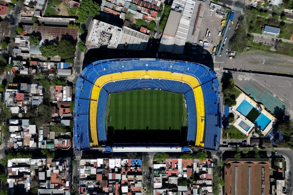 imagem mostra estádio