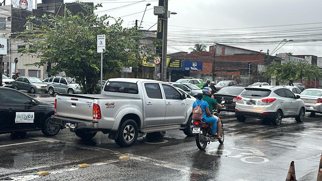 Chuva em Fortaleza em 14 de maio de 2024