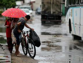Chuva em Fortaleza. Funceme aponta chuvas diárias no Ceará e em Fortaleza até sexta-feira (17)