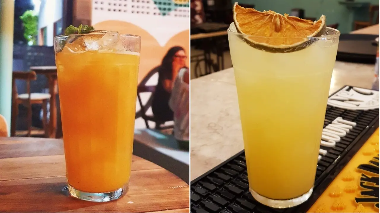 Frescor e ingredientes tropicais: Bossa com Laranja e Bossa com Frutas Amarelas