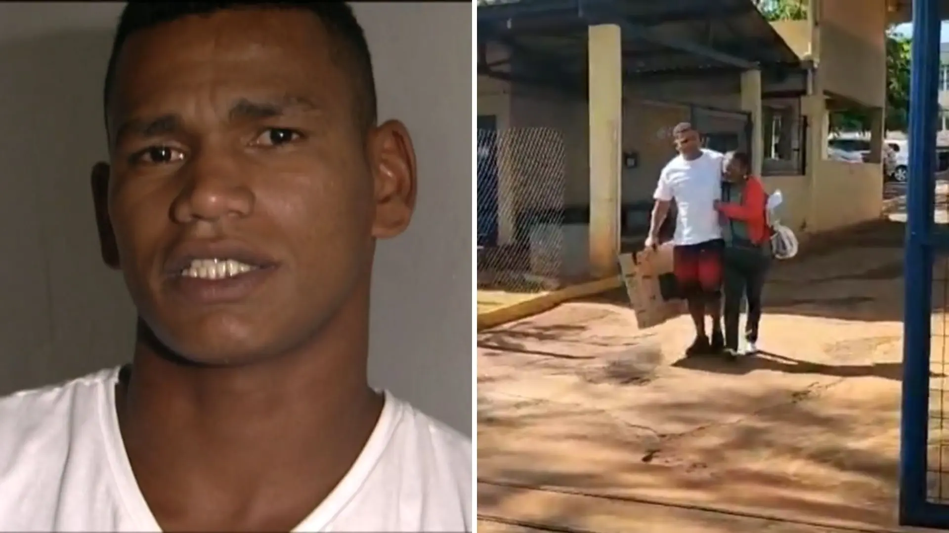 Carlos Edmilson da Silva deixou a prisão na quinta-feira (16)