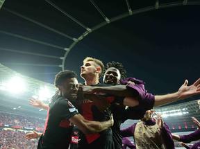 Imagem do defensor do Bayer Leverkusen Josip Stanisic