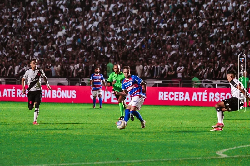 Fortaleza e Vasco fizeram jogo eletrizante pela Copa do Brasil.