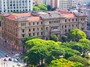 Palácio da Justiça de São Paulo, seda do Tribunal de Justiça do Estado de São Paulo, o TJSP. Edital do concurso TJSP para escrevente é liberado com 572 vagas e salários de R$ 6 mil; veja