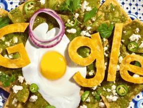Doodle do google sobre chilaquiles. Doodle do Google celebra o chilaquiles, prato típico da cultura mexicana; veja receita