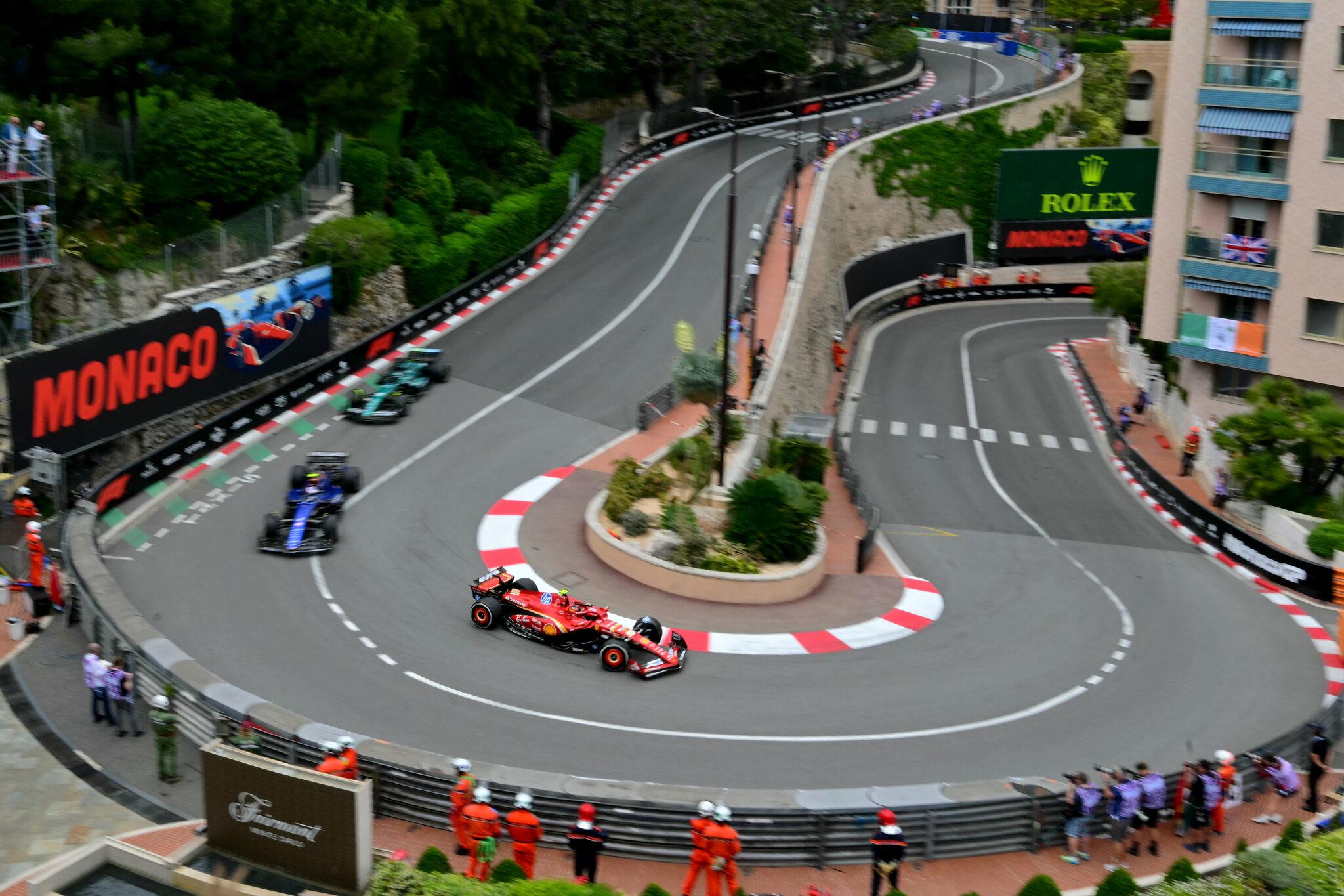 Treino livre de Mônaco na Fórmula 1