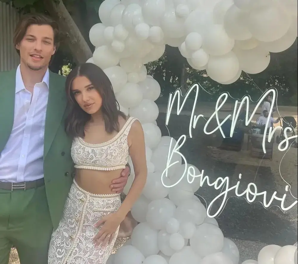 Millie e Jake Bongiovi