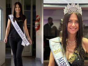 Alejandra Rodríguez representou Buenos Aires no concurso de beleza