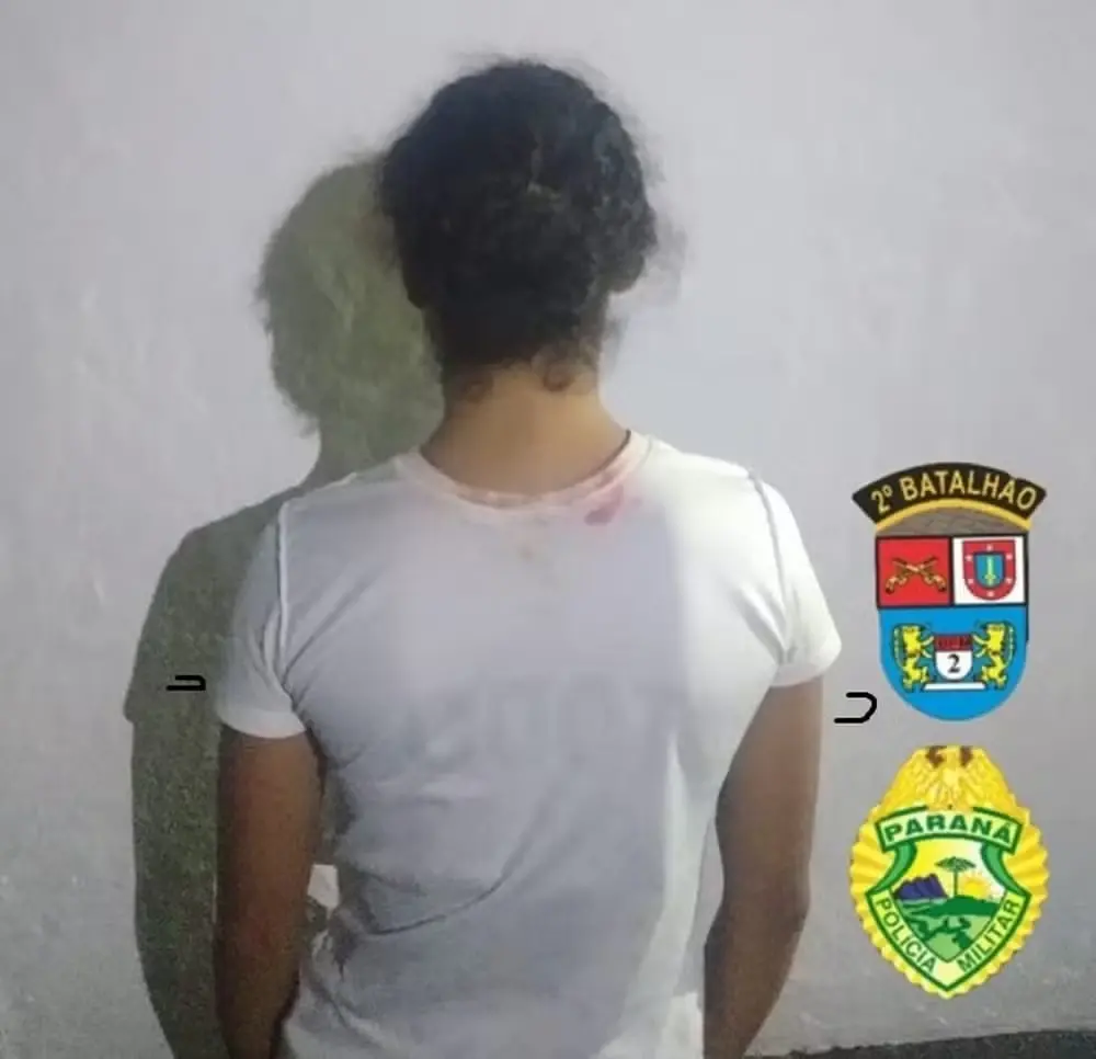 Segundo PM, mulher foi presa na madrugada de sexta (24)