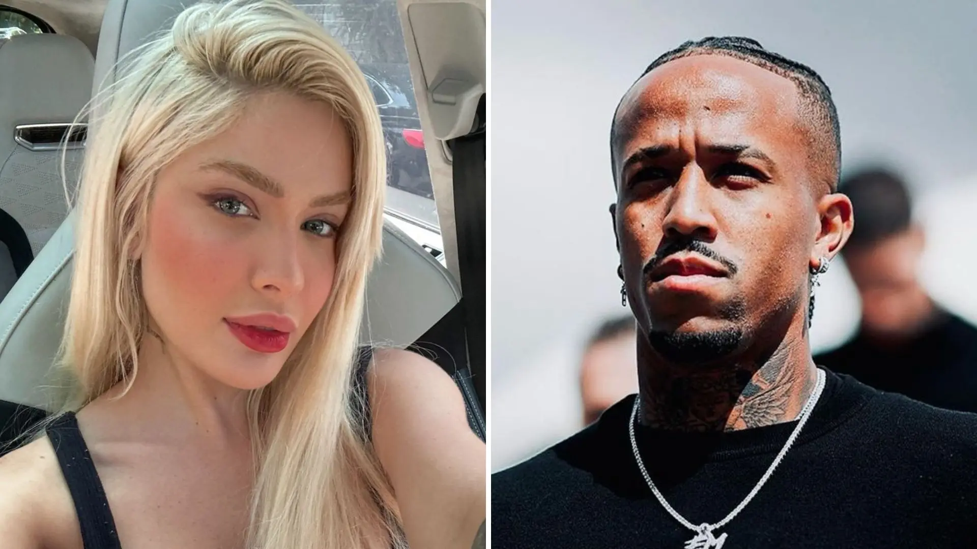 Karoline Lima e Éder Militão