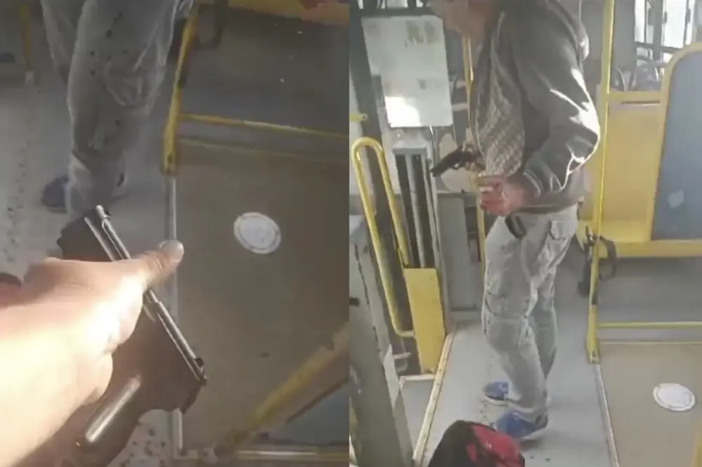 Policial ficou teve um dedo atingindo por um disparo