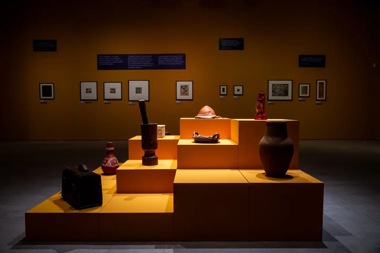 Para a curadoria inédita, foram selecionados trabalhos que mostram uma faceta menos conhecida de Portinari