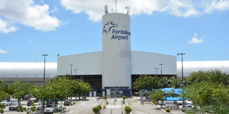 Aeroporto Internacional Pinto Martins. Na gestão da alemã Fraport, local recebe o nome de Fortaleza Airport
