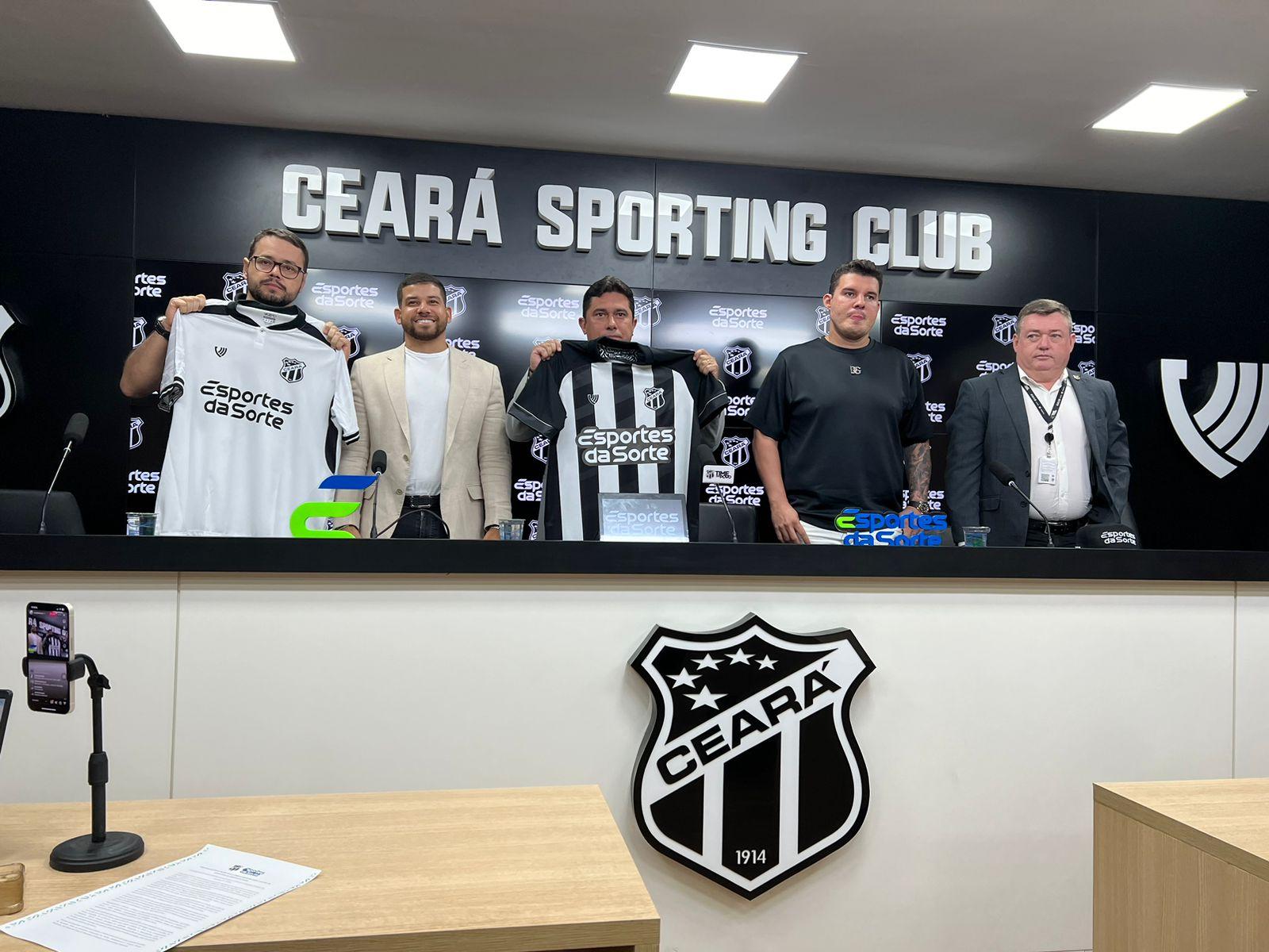 Esportes da Sorte é o novo patrocinador master do Ceará