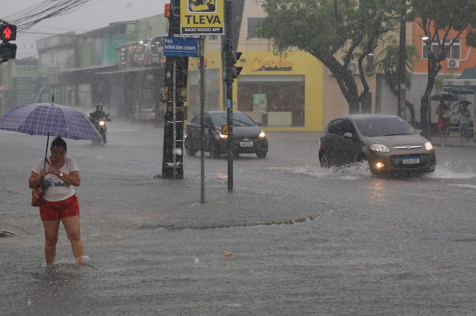 chuva em fortaleza