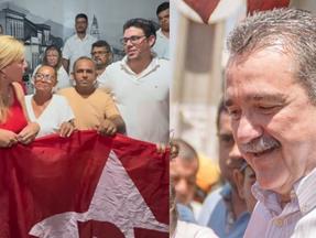 Petista anunciam decisão de apoiar Caetano Neto e fazer oposição a Bismarck Maia